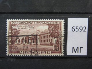 Фото марки Австралия 1951г