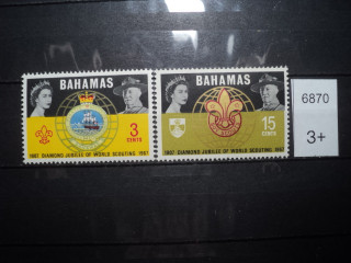 Фото марки Брит. Багамские острова 1967г **