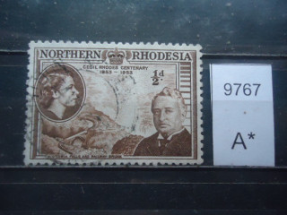 Фото марки Брит. Северная Родезия 1953г
