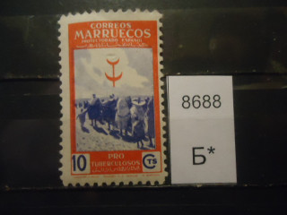 Фото марки Испан. Марокко 1949г *