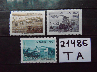 Фото марки Аргентина серия 1958г **