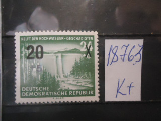 Фото марки ГДР 1955г надпечатка **
