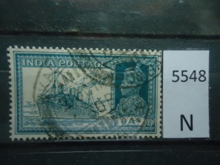 Фото марки Индия 1937г