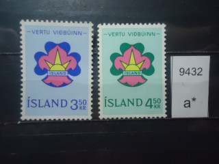 Фото марки Исландия серия 1964г **