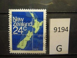 Фото марки Новая Зеландия 1982г