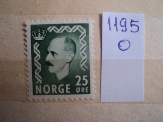 Норвегия 1955г ** фотография марки Фото марки Норвегия 1955г **