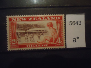 Фото марки Новая Зеландия 1948г **