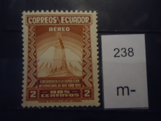 Фото марки Эквадор 1939г **