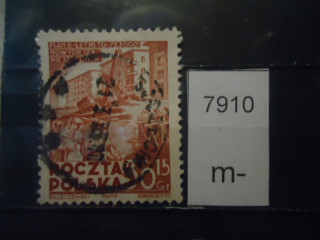 Фото марки Польша 1952г