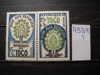 Фото марки Того серия 1960г **