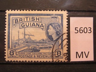 Фото марки Британская Гвиана 1954г