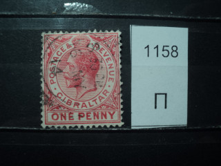 Фото марки Брит. Гибралтар 1912г
