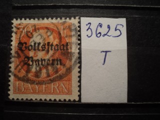 Фото марки Герман. Бавария 1919г