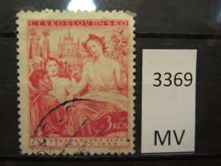 Фото марки Чехословакия 1948г