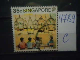 Фото марки Сингапур