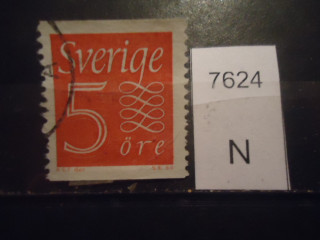 Фото марки Швеция 1951г