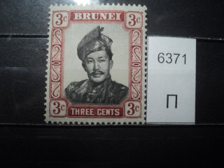 Фото марки Бруней 1952г *