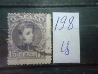 Фото марки Испания 1901г