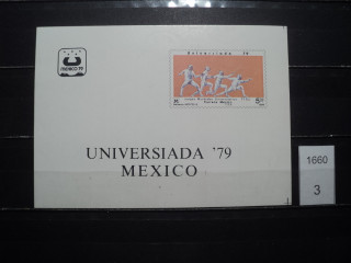 Фото марки Мексика блок 1979г *