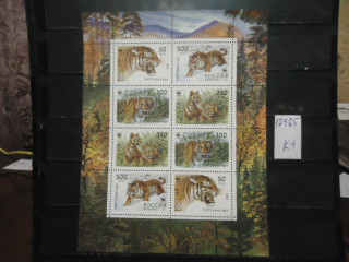 Фото марки Россия 1993г малый лист **