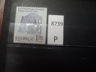 Фото марки Швеция 1986г *