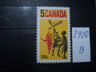 Фото марки Канада 1968г **