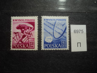 Фото марки Польша серия 1957г *