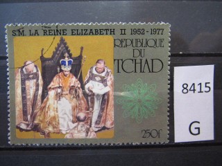 Фото марки Чад 1977г