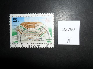 Фото марки Австрия 1987г