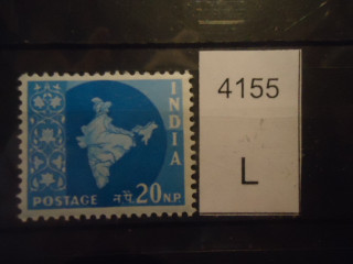 Фото марки Индия 1957г **