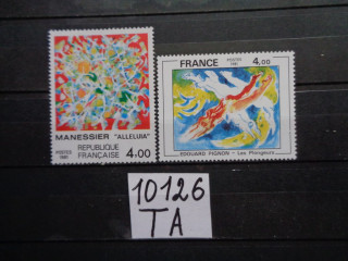 Фото марки Франция серия 1981г **