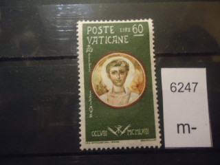 Фото марки Ватикан 1959г **