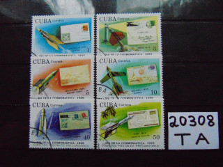 Фото марки Куба серия 1989г