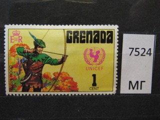 Фото марки Гренада 1972г *