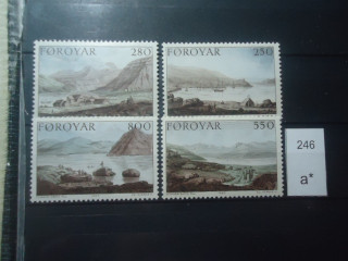 Фото марки Фарерские острова серия 1985г **