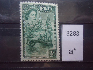 Фото марки Брит. Фиджи 1954г *