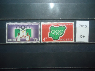 Фото марки Нигерия 1968г **