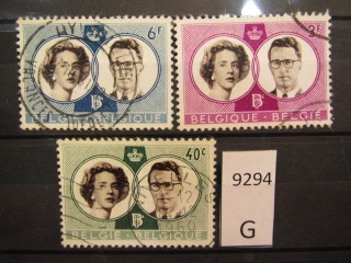Фото марки Бельгия 1960г серия