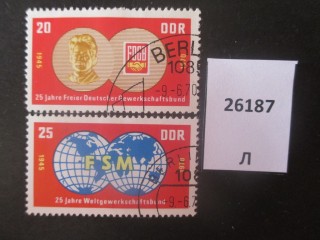 Фото марки ГДР 1970г серия