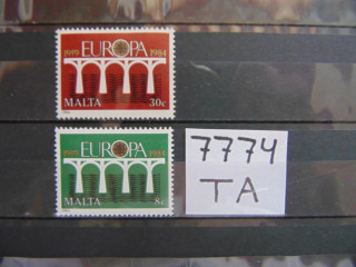 Фото марки Британская Мальта серия 1984г **