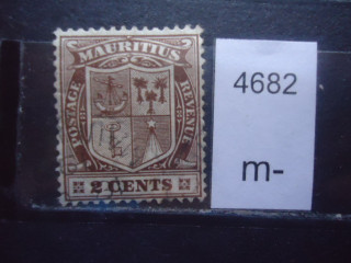 Фото марки Брит. Маврикий 1910г