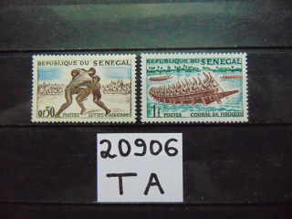 Фото марки Французский Сенегал 1961г **