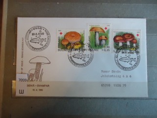 Фото марки Финляндия конверт