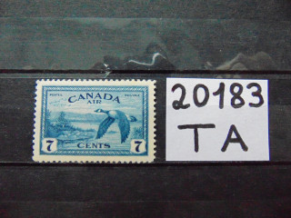 Фото марки Канада марка авиапочта 1946г *