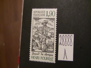 Фото марки Франция 1987г **