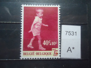 Фото марки Бельгия 1963г **