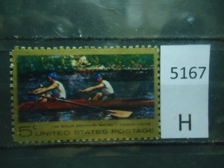 Фото марки США 1967г *