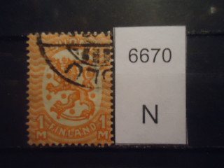 Фото марки Финляндия 1925г
