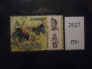 Фото марки Малайзия шт Селангор 1971г