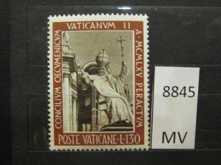 Фото марки Ватикан 1966г *